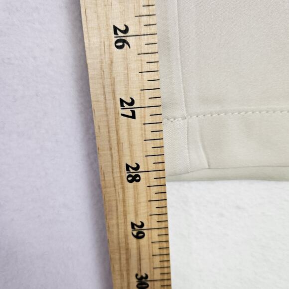 Adidas Climalite Golf Pants Mens 38x28 Tech Lightweight Straight Beige Outdoor - Picture 16 of 16